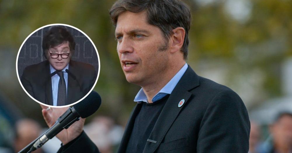 Axel Kicillof le hizo un contundente pedido a Javier Milei