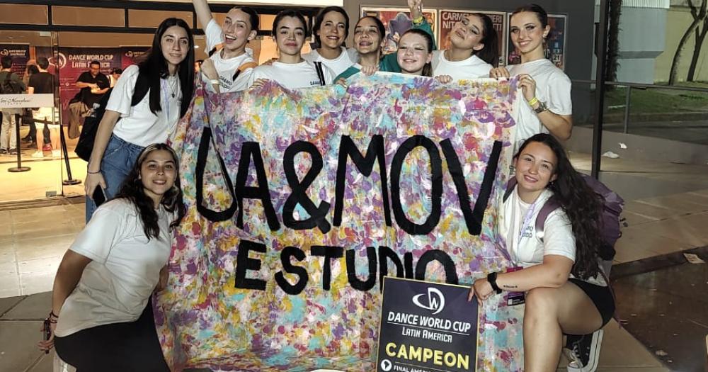 Danza y Movimiento ganó en la categoría show dance Ahora debern prepararse para un 2024 lleno de desafíos