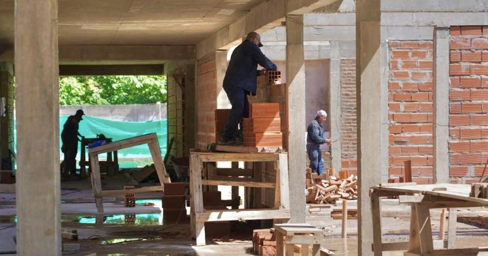 En Albertina construyen un edificio propio para la Escuela N°508