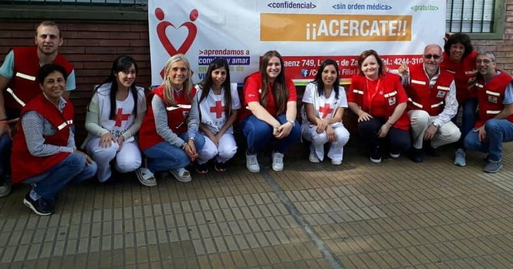 Los voluntarios de la Cruz Roja recibir�n las donaciones