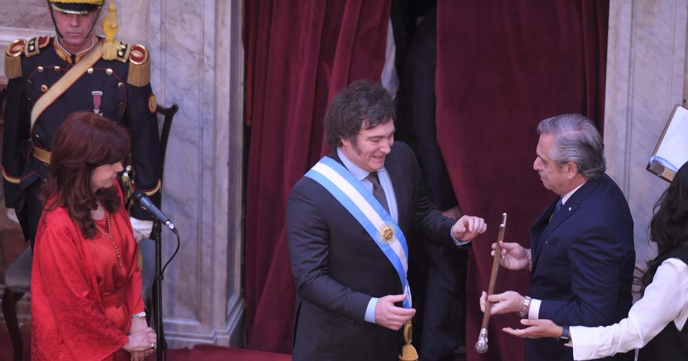 Javier Milei asumió como presidente de la Nación