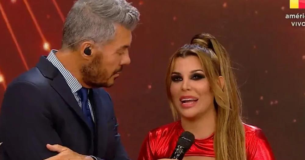 Duro momento de Charlotte Caniggia