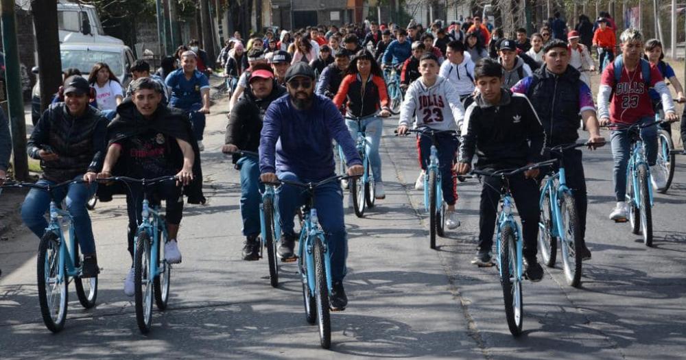 El programa Lomas en Bici llegó a todos los barrios
