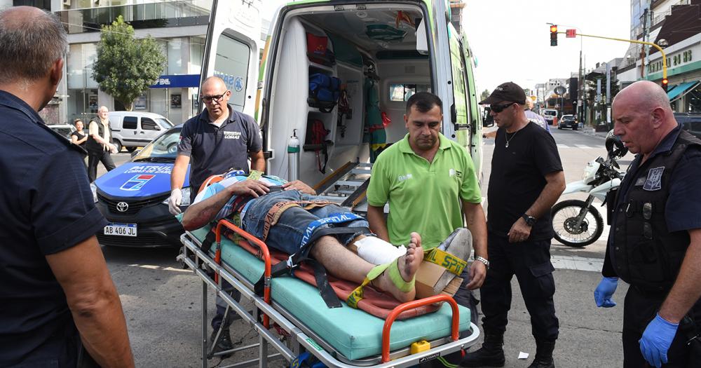 La víctima est internada en el Hospital Gandulfo de Lomas de Zamora (imagen ilustrativa)
