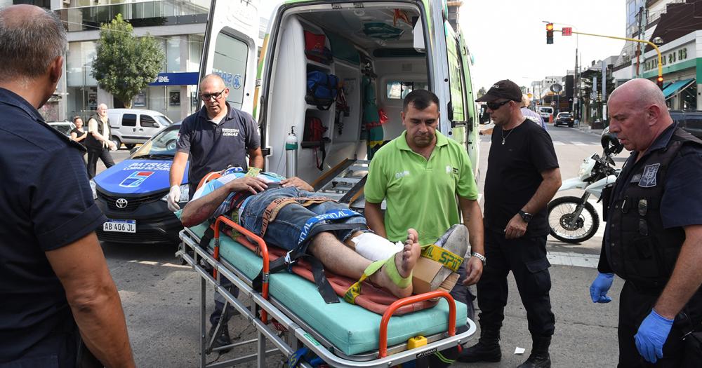 La víctima est internada en el Hospital Gandulfo de Lomas de Zamora (imagen ilustrativa)
