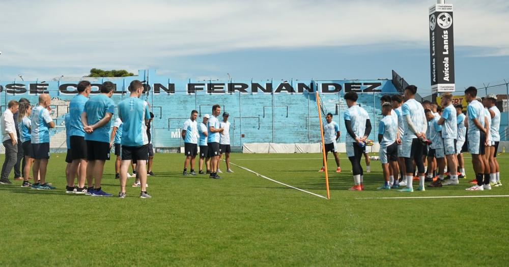 Temperley trabajó hoy en el Beranger y después partió hacia Mar del Plata