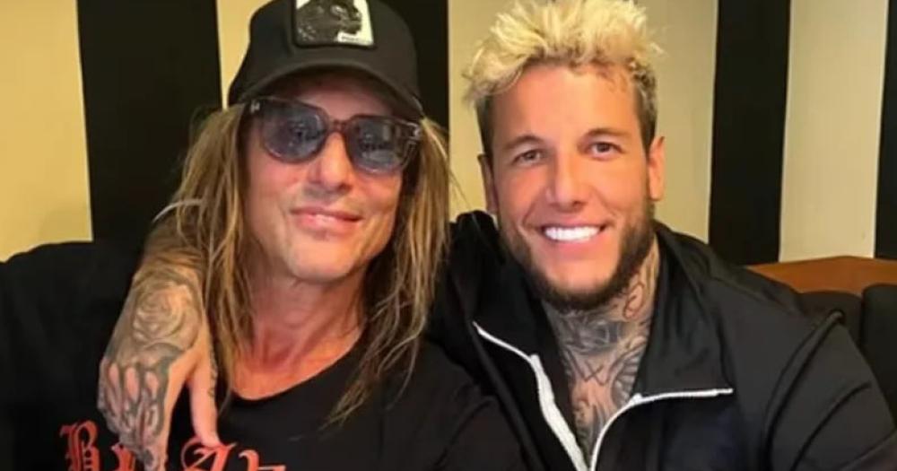 Claudio y Alex Caniggia