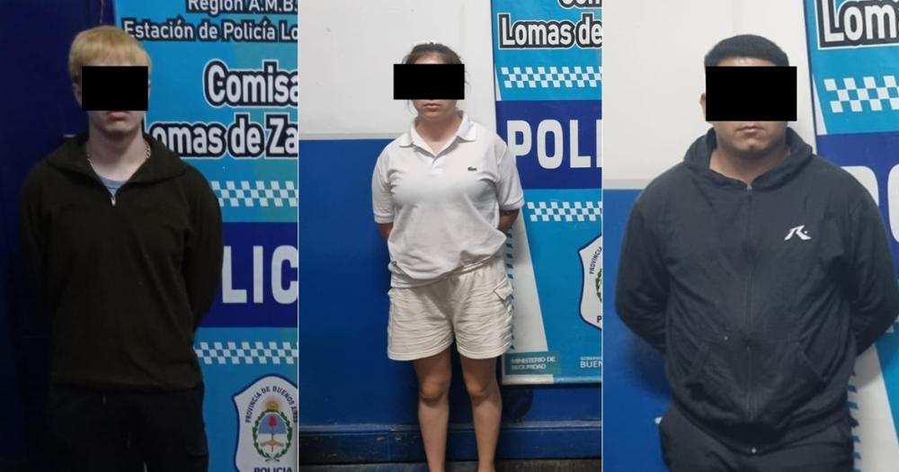 La viuda negra y sus dos cómplices