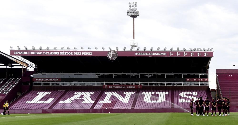 Lanús espera el debut en la Copa de la Liga