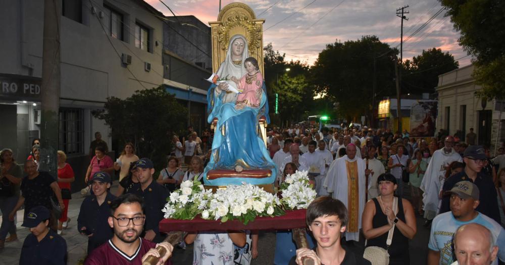 Se cumplen 160 años de la llegada y entronización de la imagen de la Virgen