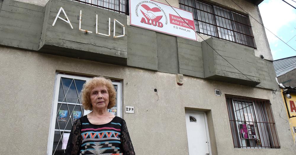 Hace ms de 50 años que el barrio la llevó a ocuparse de las personas con adicción