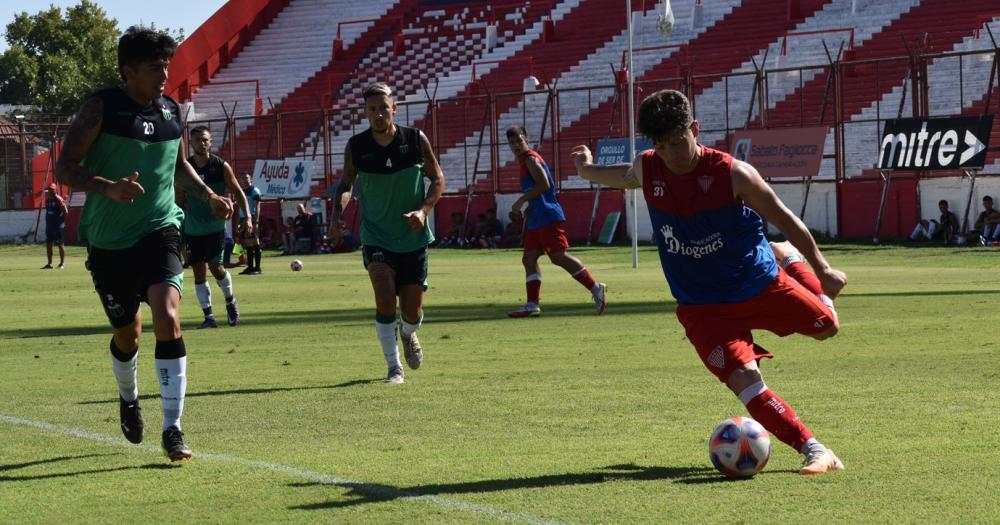 Los Andes empató los dos amistosos ante Nueva Chicago en Lomas