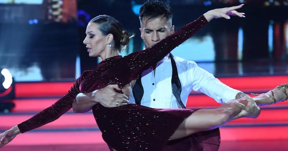 La pareja conformada por Noelia Marzol y Jony Lazarte se lucieron en el tango