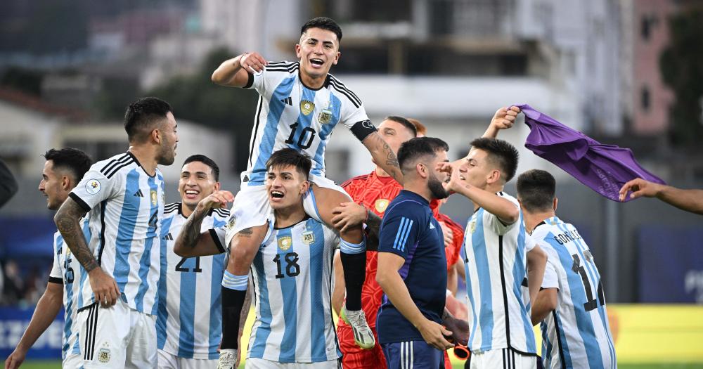 La Selección Argentina Sub 23 le ganó a Brasil y jugar los Juegos Olímpicos de París 2024