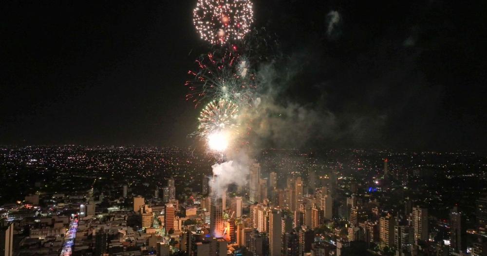 Los fuegos artificiales del jueves por la noche