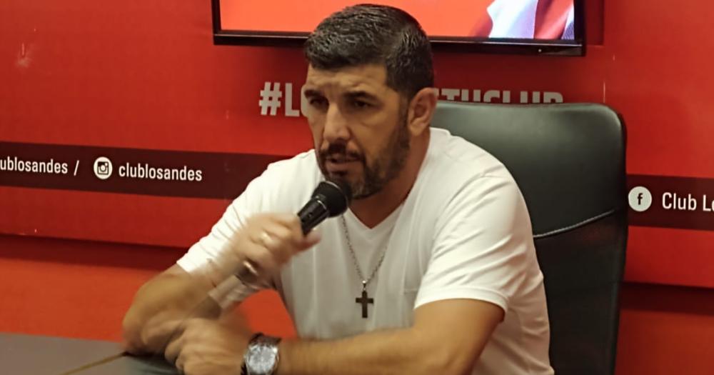 La autocriacutetica de Fernando Ruiz tras el empate de Los Andes