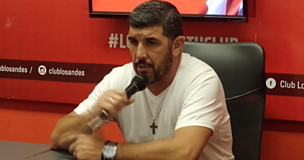 La autocriacutetica de Fernando Ruiz tras el empate de Los Andes