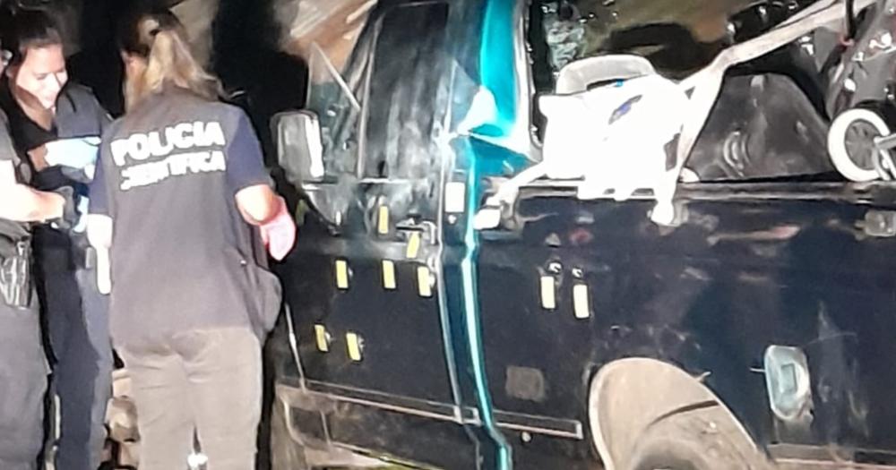 La víctima chocó su auto en una esquina de Villa Diamante