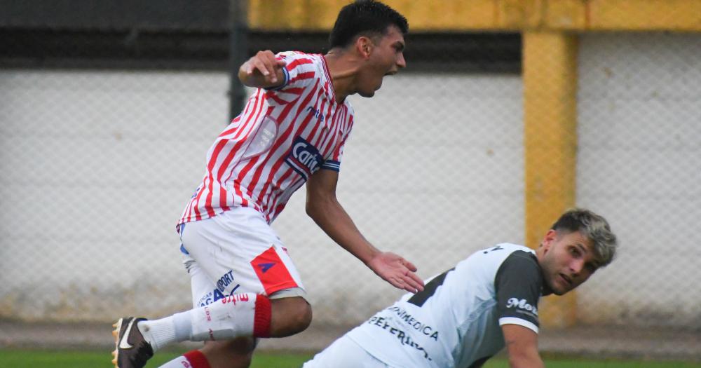 Maidana celebró su primer gol en Los Andes