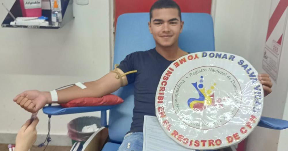 La donación de sangre salva vidas