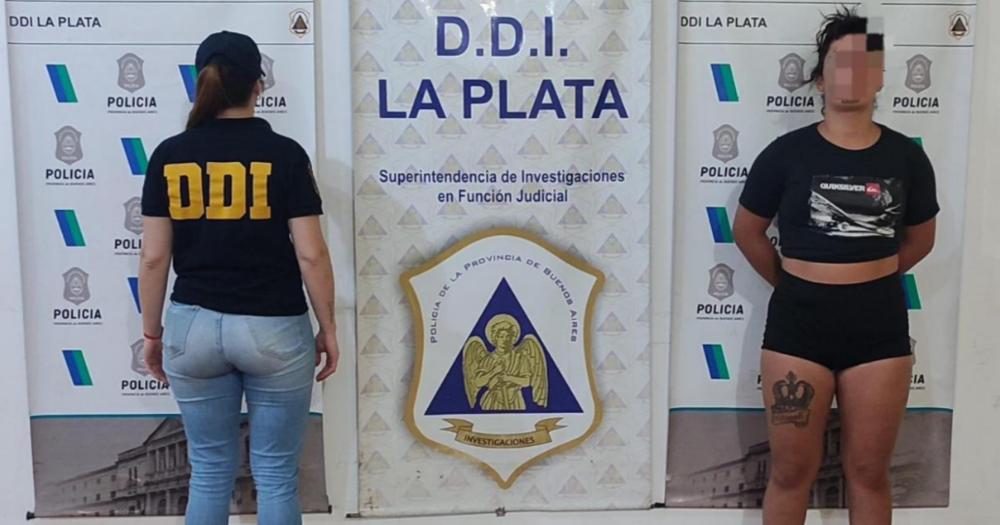 La acusada fue sorprendida en la calle durante un operativo encubierto