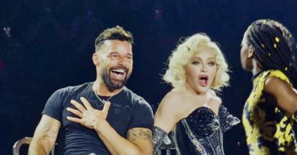 Ricky y Madonna juntos