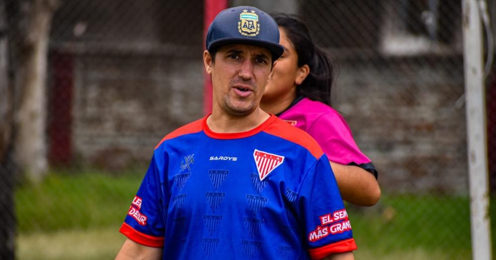 Pablo López el entrenador de Los Andes