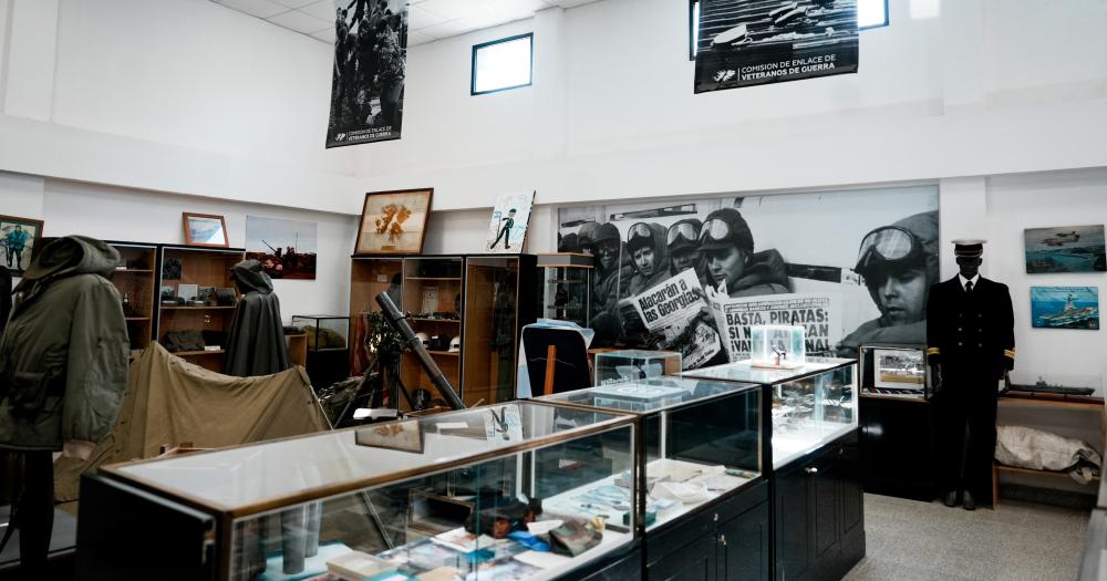 El Museo Malvinas tiene múltiples objetos y reliquias históricas