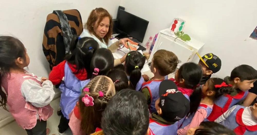 El Jardín N°922 visitó el Centro Integral de Salud Finochietto