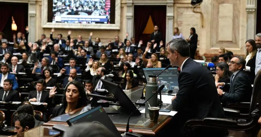 En una sesión maratónica Diputados debate la Ley Bases de Javier Milei