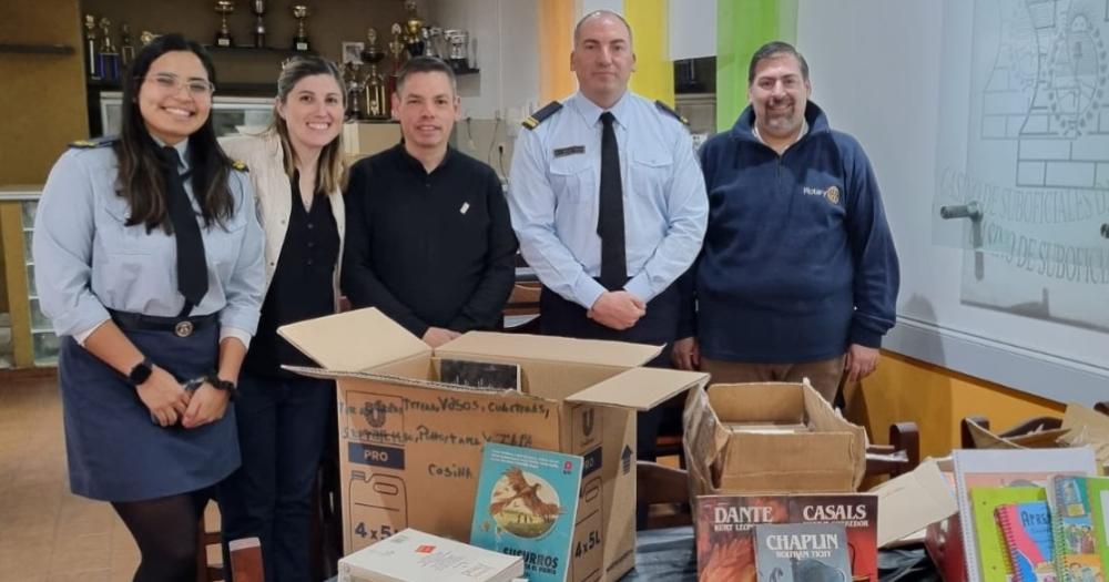 Los libros fueron para los internos de la Unidad 21 de Barracas