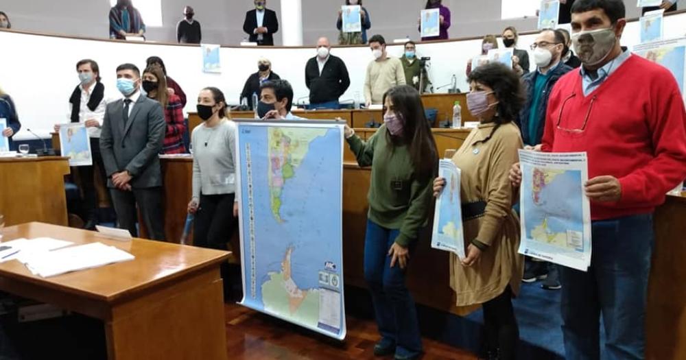 Lomas presenta su proyecto del Mapa Bicontinental en la Feria del Libro