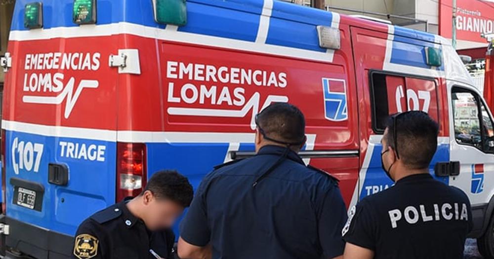 Emergencias Lomas trasladó al Policía al Hospital Gandulfo (Foto ilustrativa)