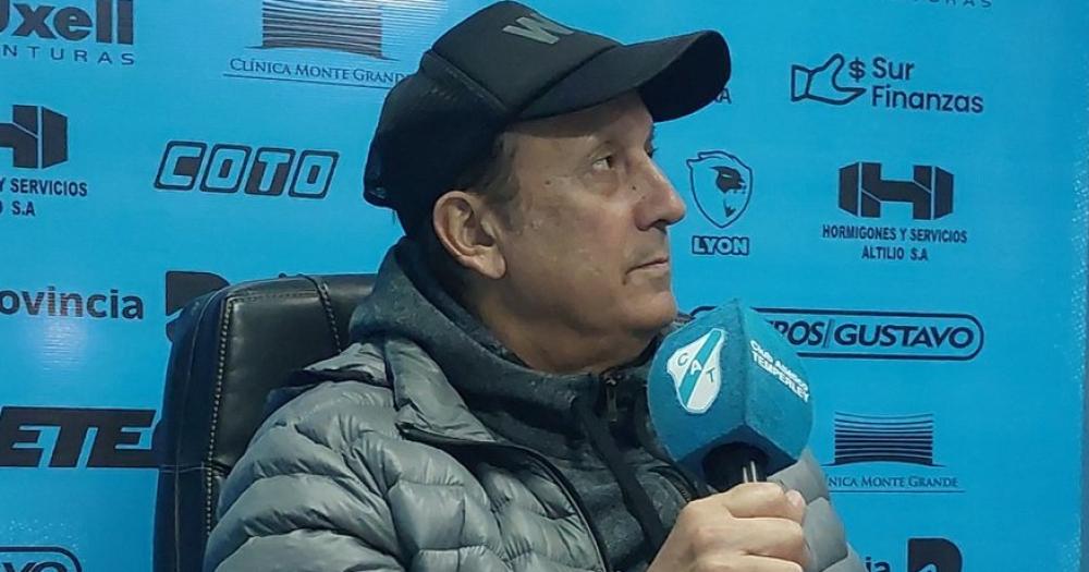 Perazzo habló tras el triunfo de Temperley