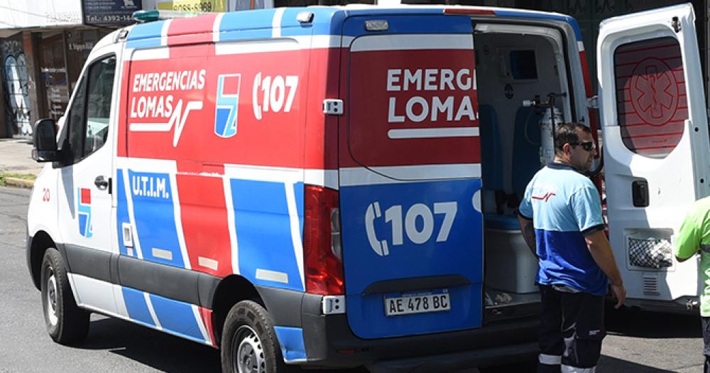 Emergencias Lomas intervino en el lugar (Foto ilustrativa)