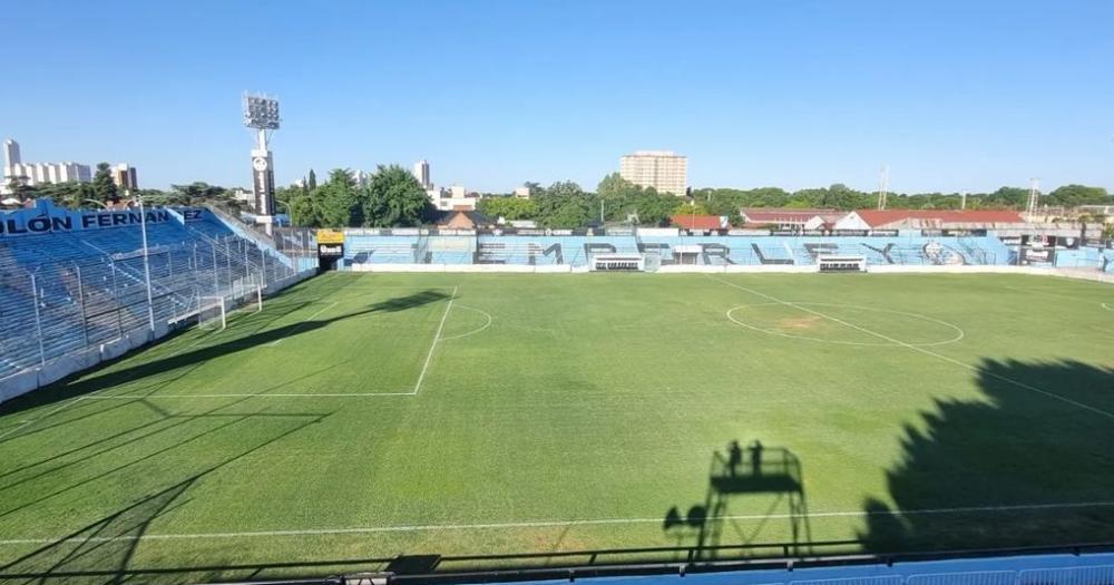 El campo de juego del Gasolero recibió mejoras