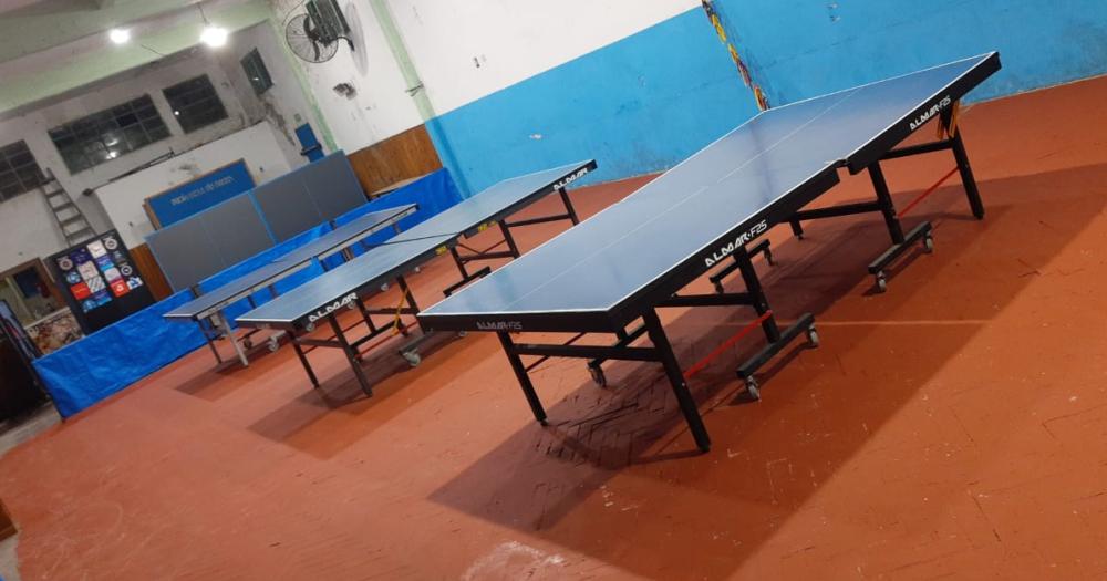 Todo listo para el primer torneo de la Federación de Tenis de Mesa en Temperley