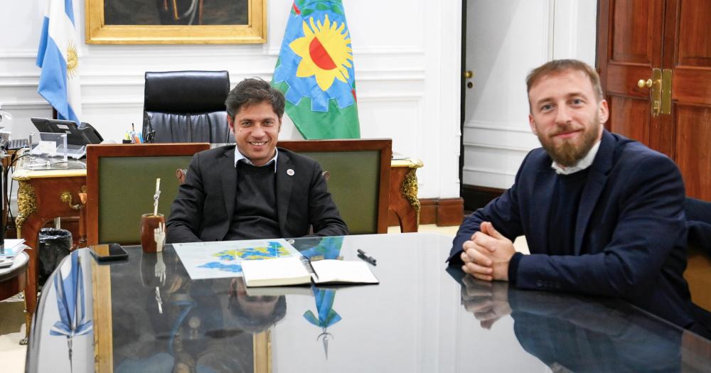 Federico Otermín se reunión con Axel Kicillof