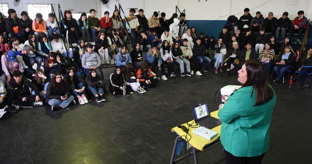 Según contó la propia Anabel la repercusión de la charla fue muy positiva