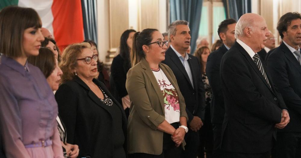 Marina Lesci estuvo presente en representación del Municipio