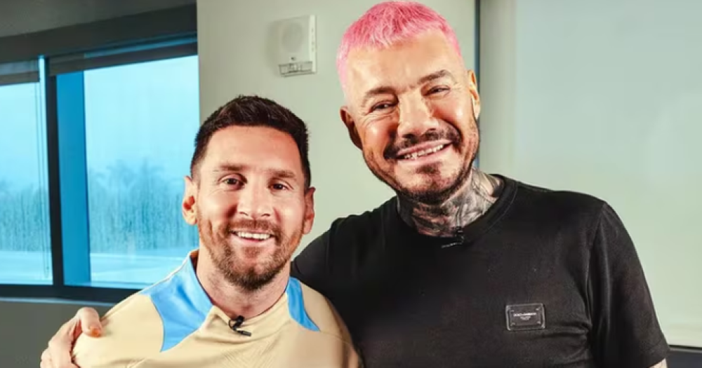 Messi y Tinelli