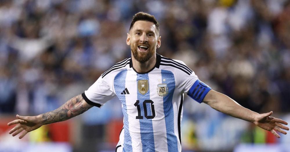Lionel Messi capitn argentina