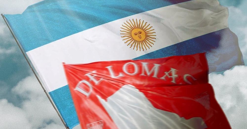 Los Andes y clubes de alrededor celebraron el Día de la Bandera en redes