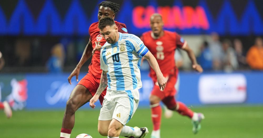 Messi encabeza un ataque