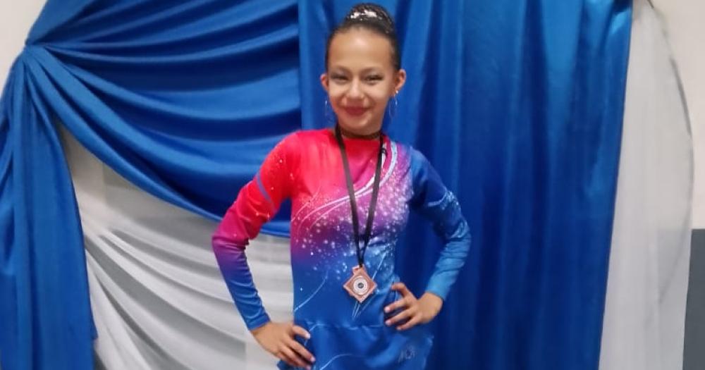 Guadalupe quiere participar del torneo nacional y seguir creciendo en el patinaje artístico