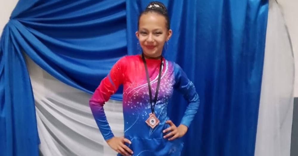 Guadalupe quiere participar del torneo nacional y seguir creciendo en el patinaje artístico