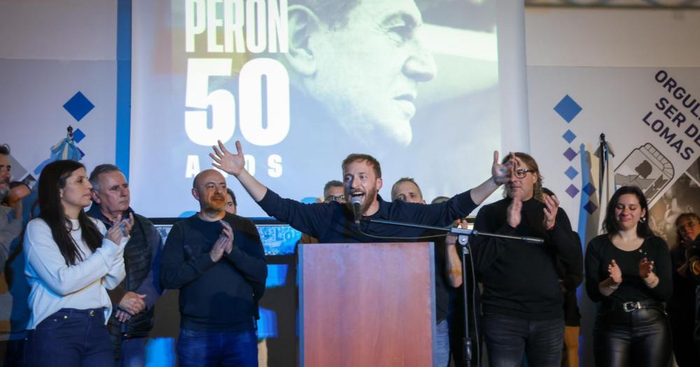 Perón nos dejó un legado imborrable destacó Otermín