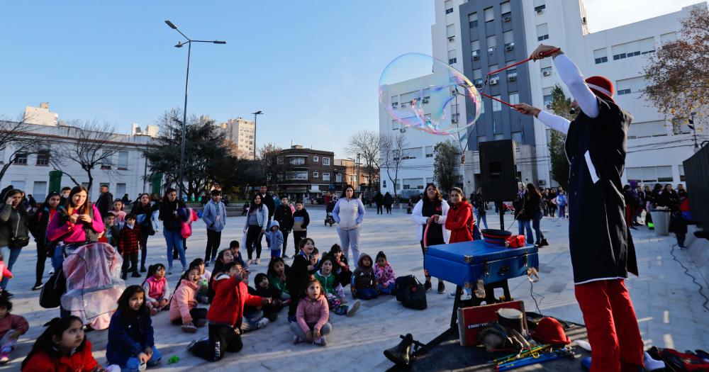 En la Plaza Grigera realizarn shows todos los días a las 16