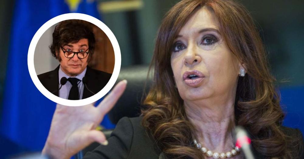 Cristina Kirchner chicanéo a Javier Milei con sus seguidores