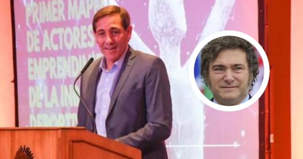 Javier Milei echó a Julio Garro de la Subsecretaría de Deportes de la Nación tras la polémica con Lionel Messi